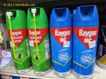 Baygon insect spray