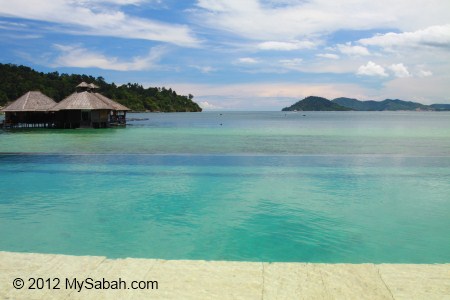 swimming pool of Gayana Eco Resort