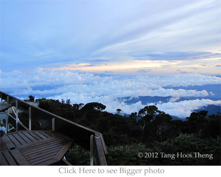 sunset of Laban Rata