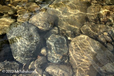 crystal clear river