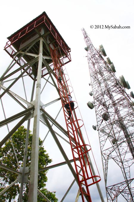 tower on Microwave Hill (Bukit Microwave)