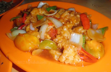 sweet and sour chicken