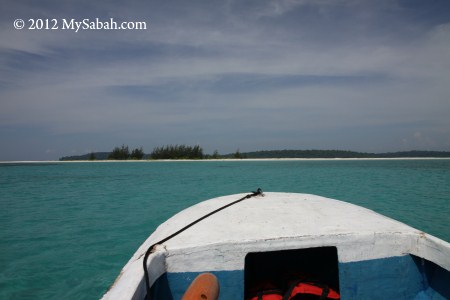 going to Sands Spit Island