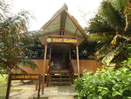 rest house and chalet of Sabah Parks