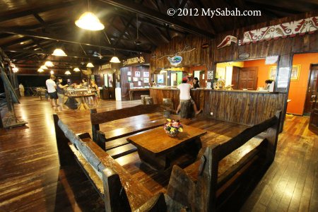 Survivor Bar of Pulau Tiga Resort