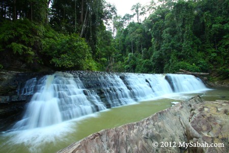 Imbak Waterfall of Imbak Canyon