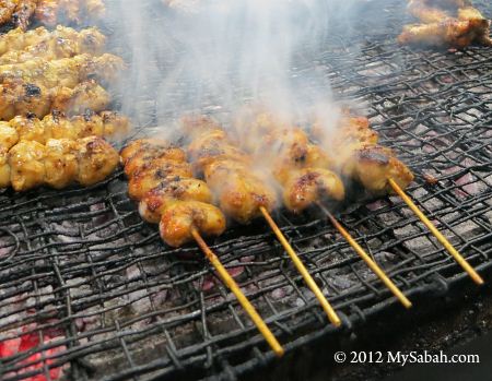 BBQ chicken tail