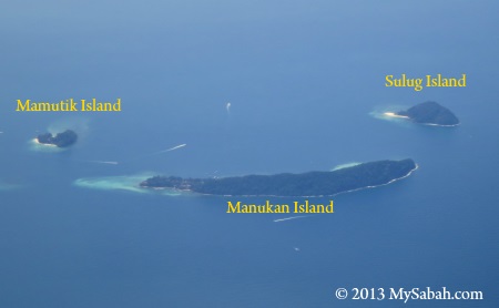 Manukan, Mamutik and Sulug Island