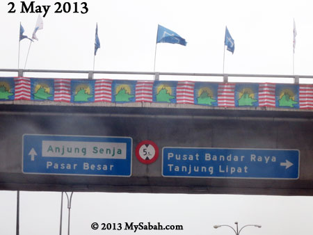 party flags in KK