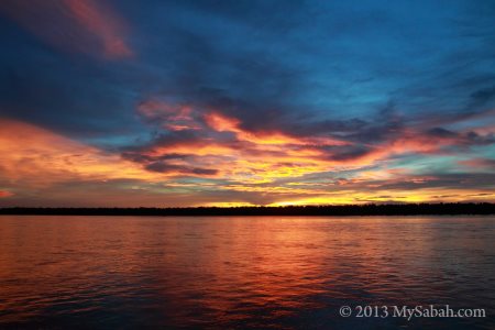 sunset of Weston