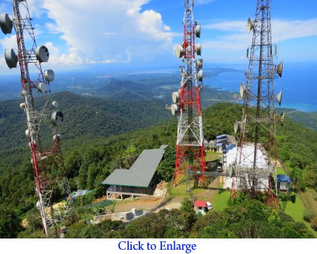 view from Tower of Heaven (Menara Kayangan)