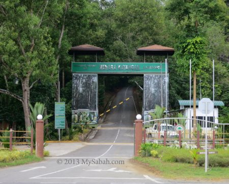 entrance at Silam junction