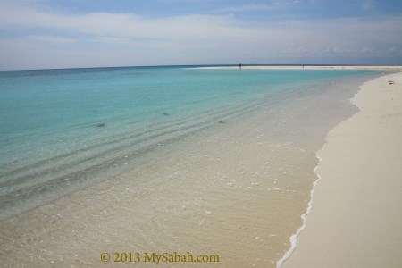 Sands Spit Island of Pulau Tiga Island Park