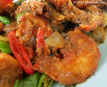 Curry Tiger Prawn