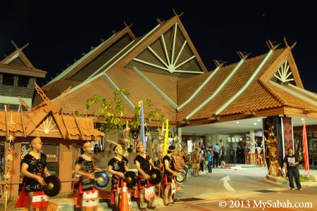 auditorium of Kompleks Jabatan Kebudayaan dan Kesenian Negara Sabah