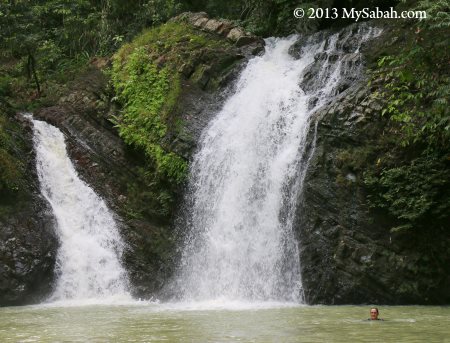 Lipad Waterfall pool