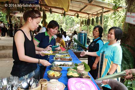 village food buffet