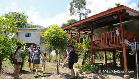 visiting village houses