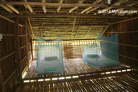 bedroom of longhouse