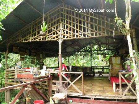 activity hall of Lupa Masa Jungle Camp