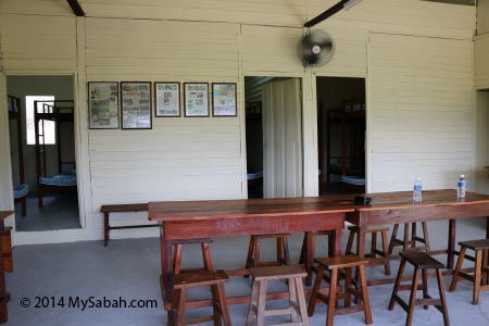 living room of Tenom farmstay