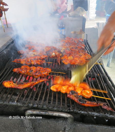 bbq chicken wings and tails