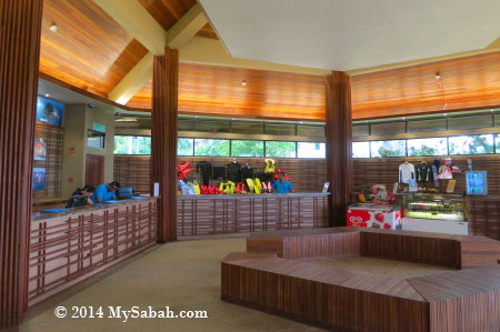 ticketing hall of STAR Marina