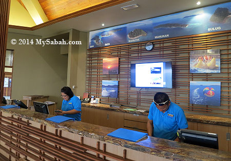 ticket counters