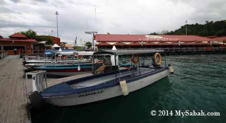 jetty of Jesselton Point