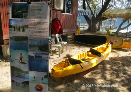 Borneo Stand Up Paddle Boarding on Sapi Island