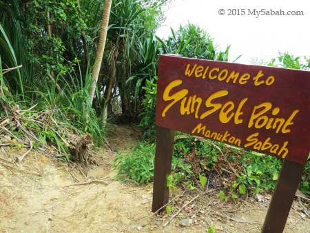 Sunset Point of Manukan