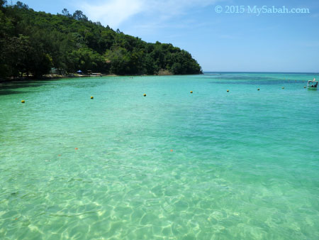 sea of Pulau Sapi