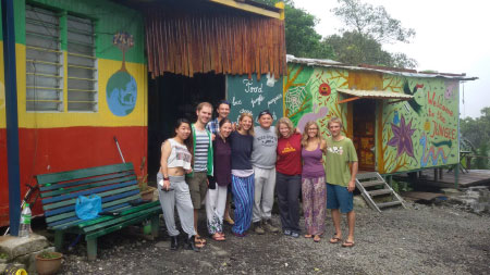 group photo of Jungle Jack Backpacker