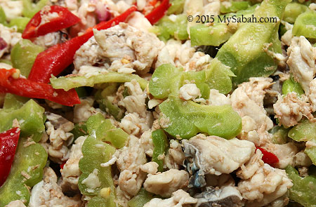 Hinava fish salad