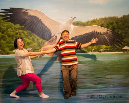 caught by white-bellied sea eagle