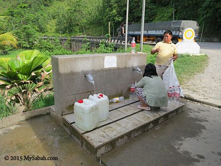 Tobobon Taviu Spring of Bukit Taviu