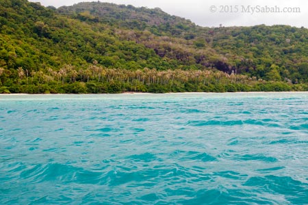 beach of Bohey Dulang