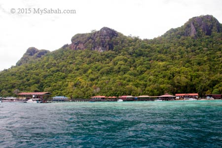 Sabah Parks center on Bohey Dulang