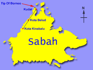 Sabah Map
