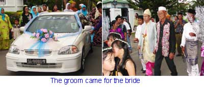 Malay Wedding, Sabah, Malaysia Borneo