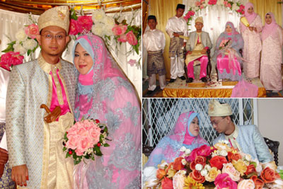 Malay Wedding, Sabah, Malaysia Borneo
