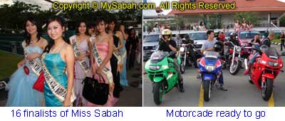 Miss Sabah Motorcade, Malaysia