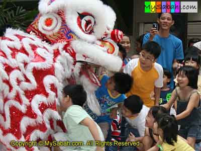 Children Lion Dance