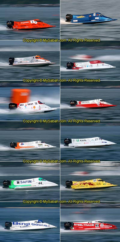 F2000 Powerboat Race