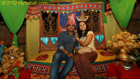 traditional Bajau wedding