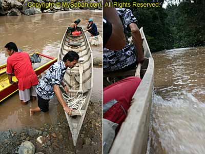 Depart to Batu Punggul by boats