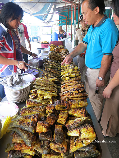 Picking fish