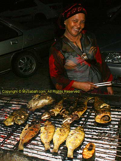 Making BBQ Fishes