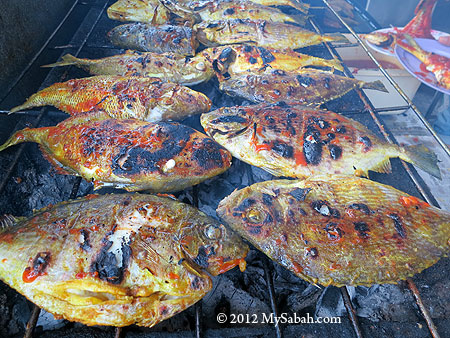 Ikan bakar sabah