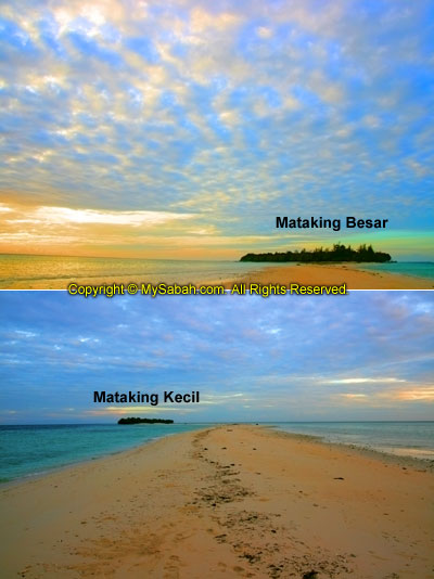 Mataking Kecil and Mataking Besar Islands